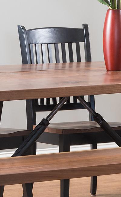 Morris Hill Metal Craft Dining Table