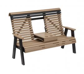 Amish Road Lawn Furniture Rollback Bench