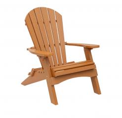 Amish Road Lawn Furniture Folding Adirondack Chair